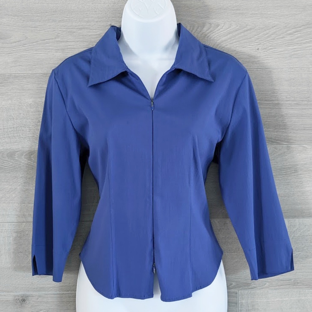 DCC Stretch Shirt Dual Zip 3/4 Sleeve - M
